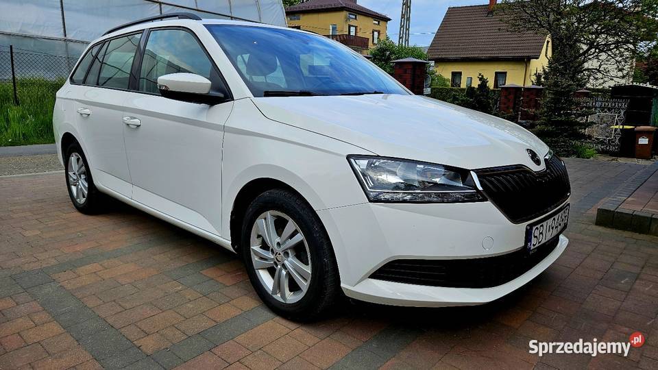 Skoda Fabia LPG Salon Bezwypadkowy 71tyśkm elektryczne lusterka śląskie Bielsko-Biała sprzedam