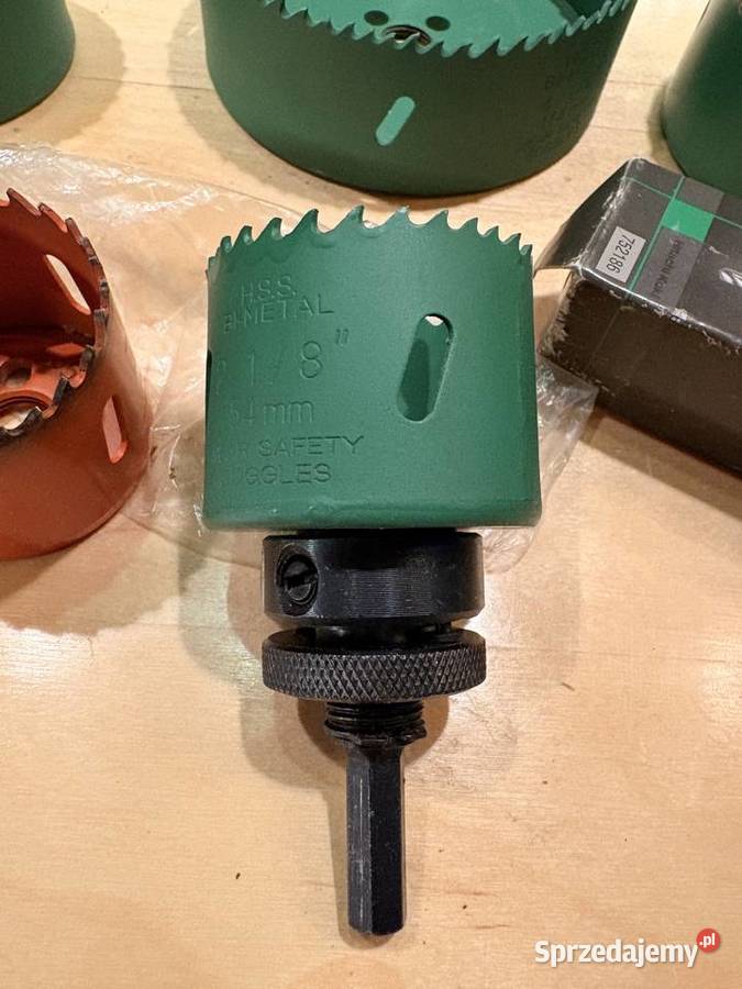 Zestaw otwornic BIMETAL Hitachi AEG 114mm 40mm Warszawa
