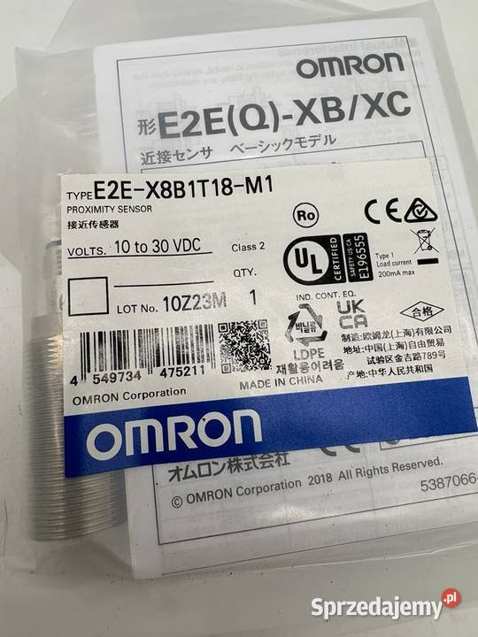 Omron E2EX8B1T18M1 Czujnik zbliżeniowy