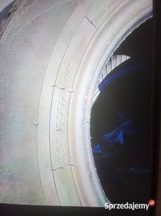 Felgi stalowe do forda Rangers 17 plus opny Puchaczów sprzedam