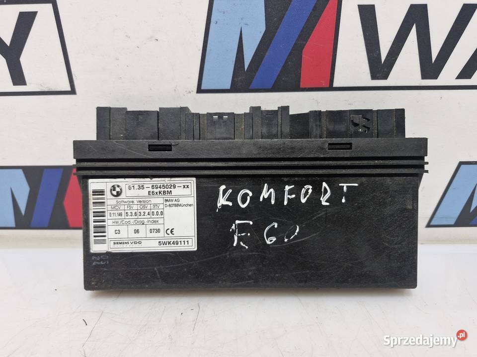 BMW E60 E61 MODUŁ STEROWNIK KOMFORTU 6945029 dolnośląskie sprzedam