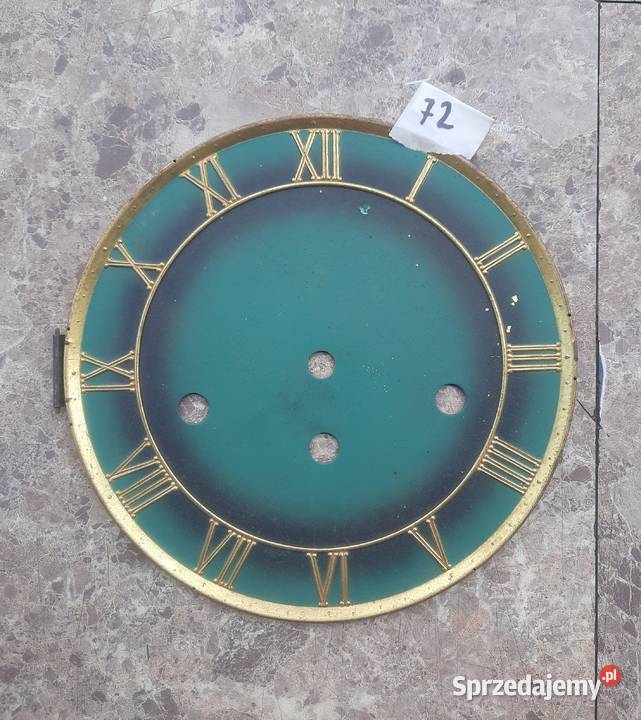 72 Tarcza zegara kwadransowego 183mm 93485mm