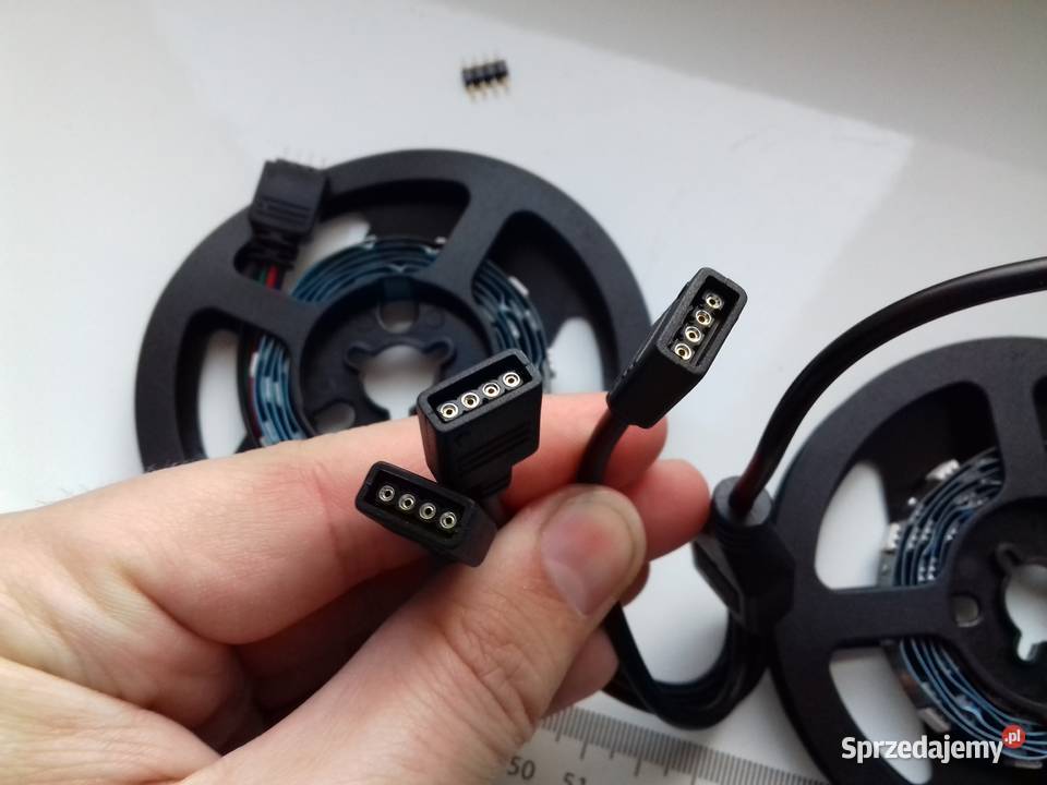 LED RGB 12V 4pin 1m 3x oświetlenie płyt głównych Bydgoszcz