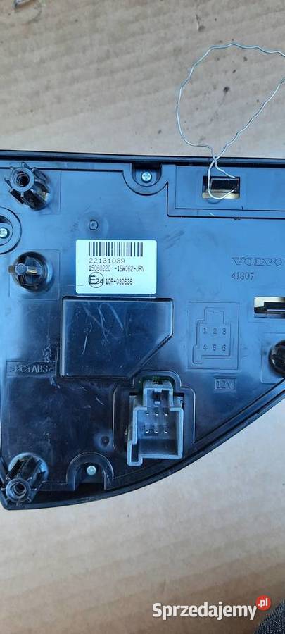 Panel Sterowania Radio nawigacji telefon VOLVO Wyposażenie wnętrza świętokrzyskie Staszów sprzedam