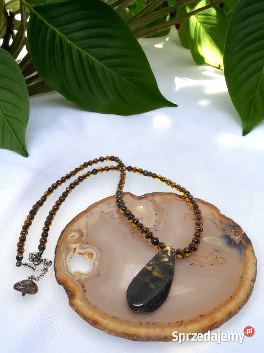 Korale z bursztynu bursztyn bałtycki cytryna z Warszawa sprzedam