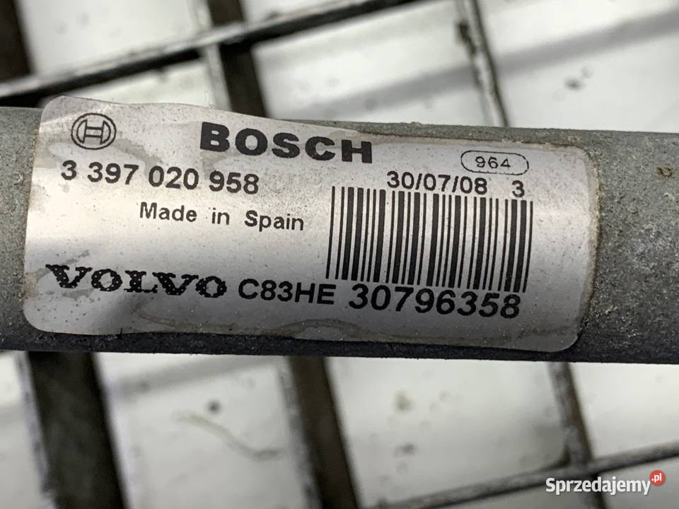 MECHANIZM WYCIERACZEK PRZÓD VOLVO V70 III