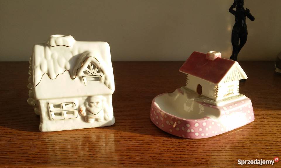Porcelanowe Figurki japońskie koty szczęścia łódzkie Konstantynów Łódzki sprzedam
