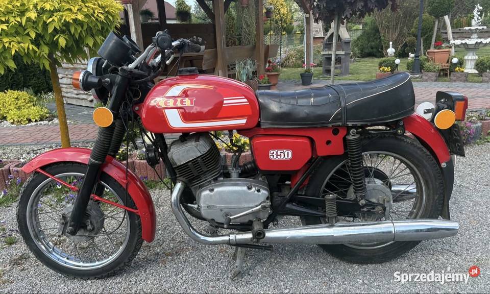 Motocykl zabytkowy CZ Cezet 350 Java 350 Pozostałe