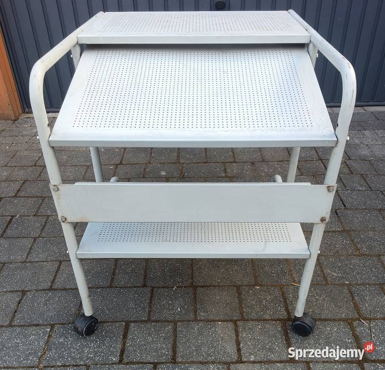 Retro biurko metalowe komputerowe IKEA Zbylitowska Góra