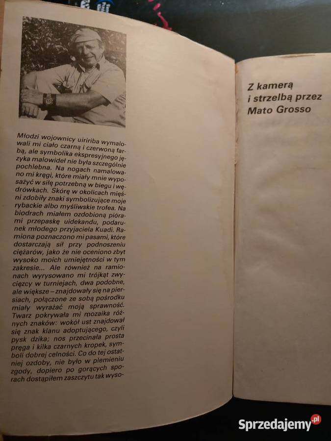 Tony Halik Z kamerą i strzelbą Mato Grosso pomorskie Gdańsk