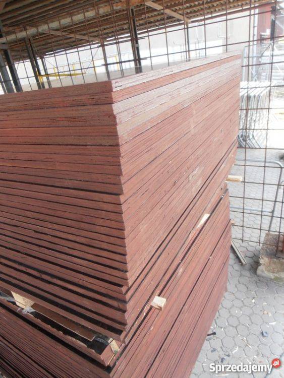 Sklejka szalunkowa 125x250 21mm topolowa Głogów