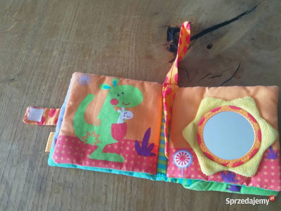 Sensoryczna miękka książeczka Babydream Żyrafa Pozostałe Gdańsk