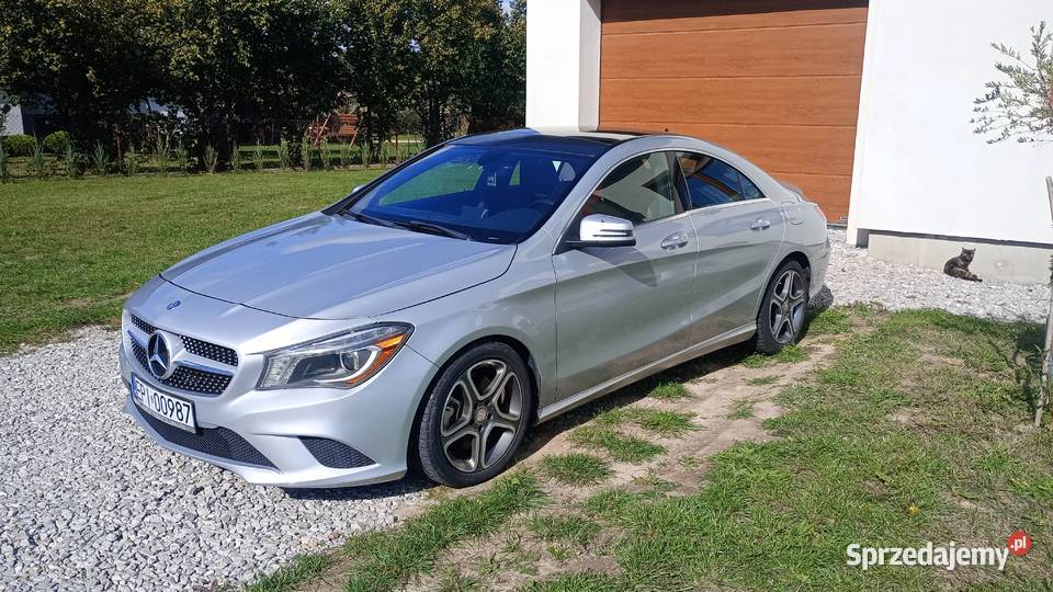 MercedesBenz CLA 250 szyberdach skórzana tapicerka łódzkie Piotrków Trybunalski