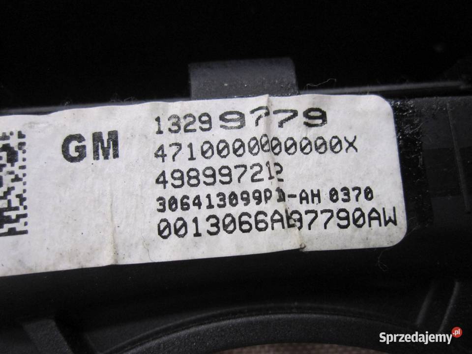 ASTRA J 13r AIRBAG poduszka kierowcy 13299779 Kielce sprzedam