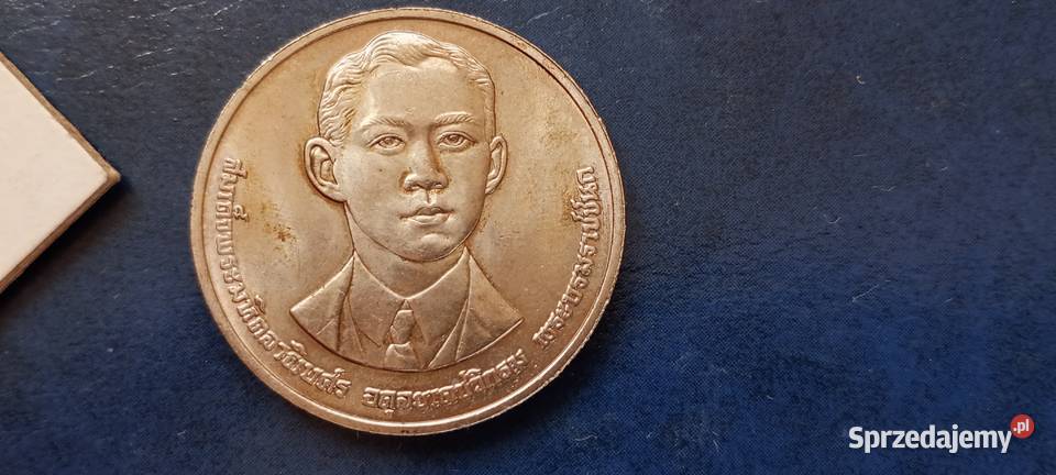 Stare monety 10 baht 1992 Tajlandia podkarpackie Lesko