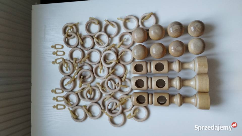 Karnisz drewniany elementy mazowieckie Warszawa