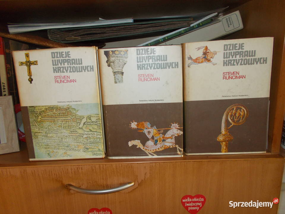 Dzieje Wypraw Krzyżowych trzy tomy sprzedam