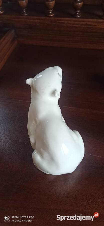 Figurka Niedźwiedź Syg Łomonosow pomorskie Gdańsk