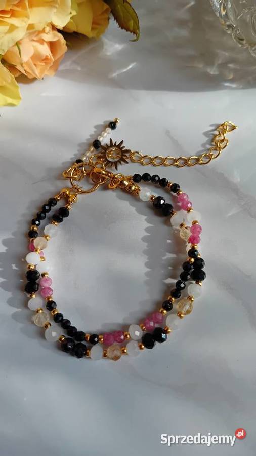 Bransoletka z naturalnych kamieni łódzkie