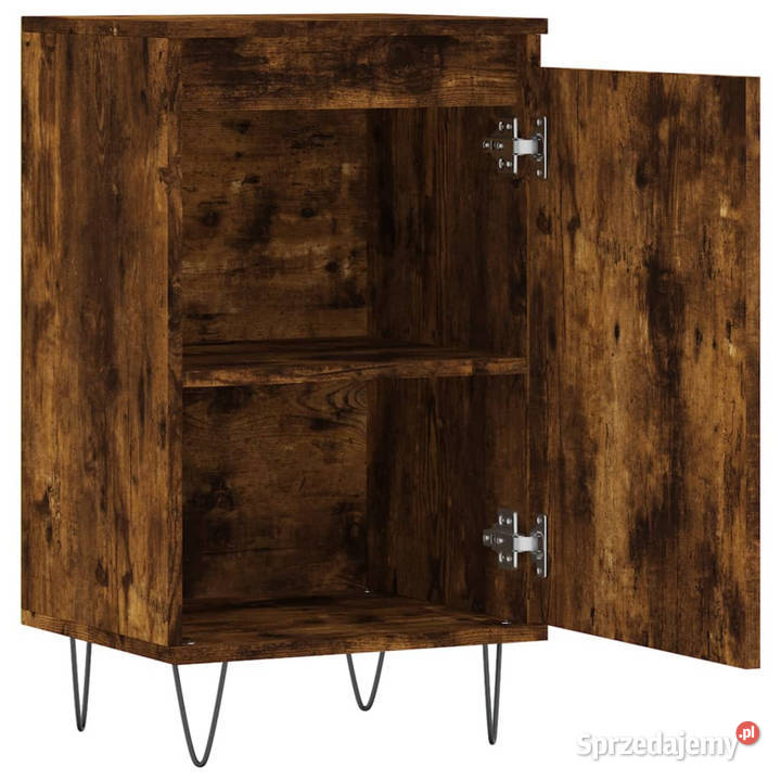 Komoda przydymiony dąb 40x35x70 materiał