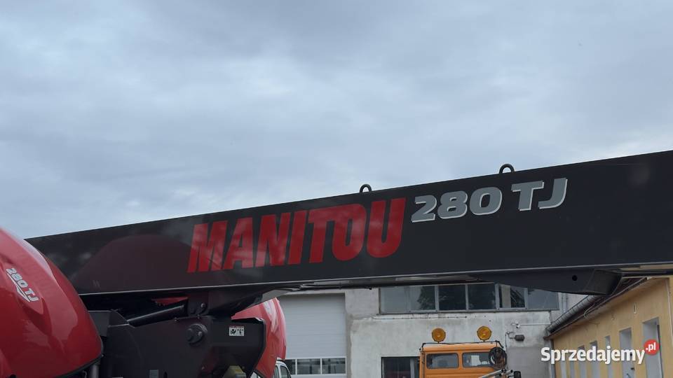 Zwyzka Podnosnik koszowy teleskopowy Manitou 280 Strzelce Krajeńskie