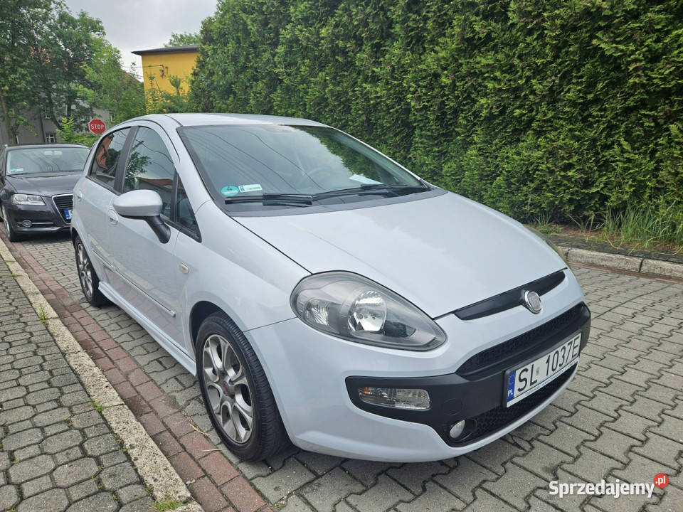 Fiat Punto Evo Klimatyzacja dwu strefowa 6 biały Ruda Śląska