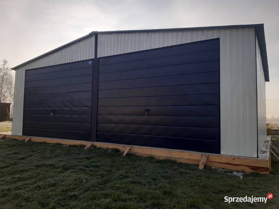 Garaż blaszany 7x5 dwuspadowy Oborniki Śląskie sprzedam