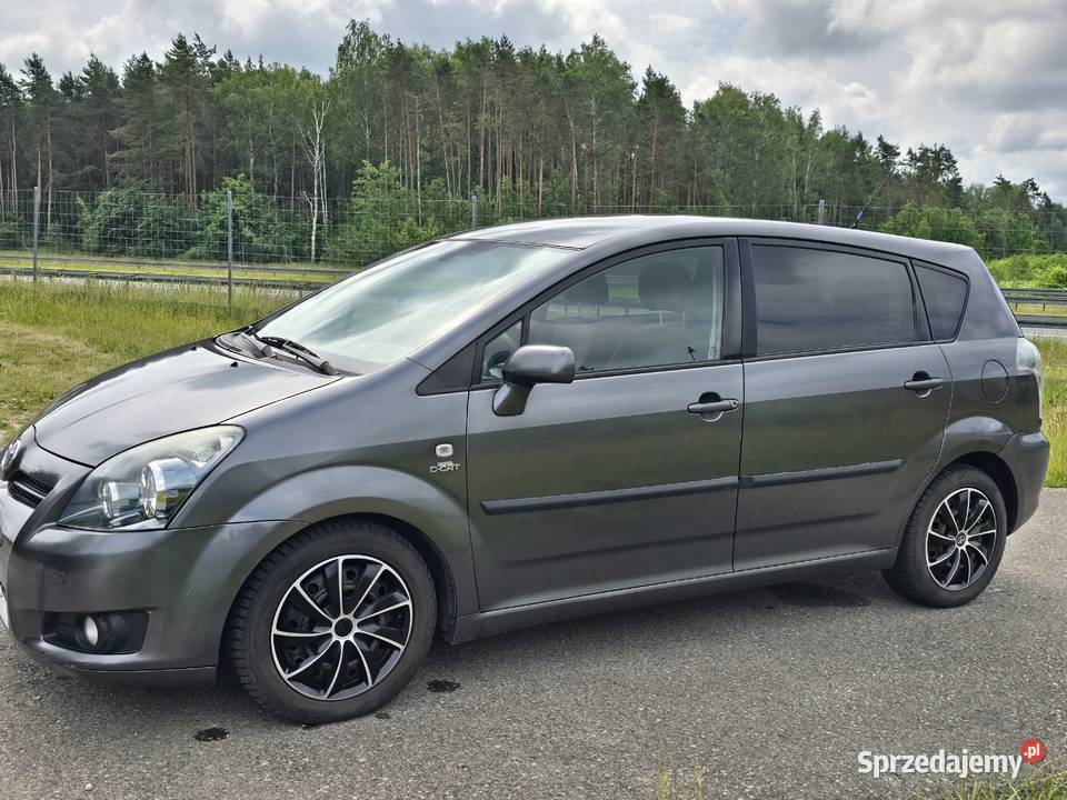 Toyota Corolla Verso 22 DCat Sprawna Klima Rok produkcji 2008 Corolla Verso Mińsk Mazowiecki