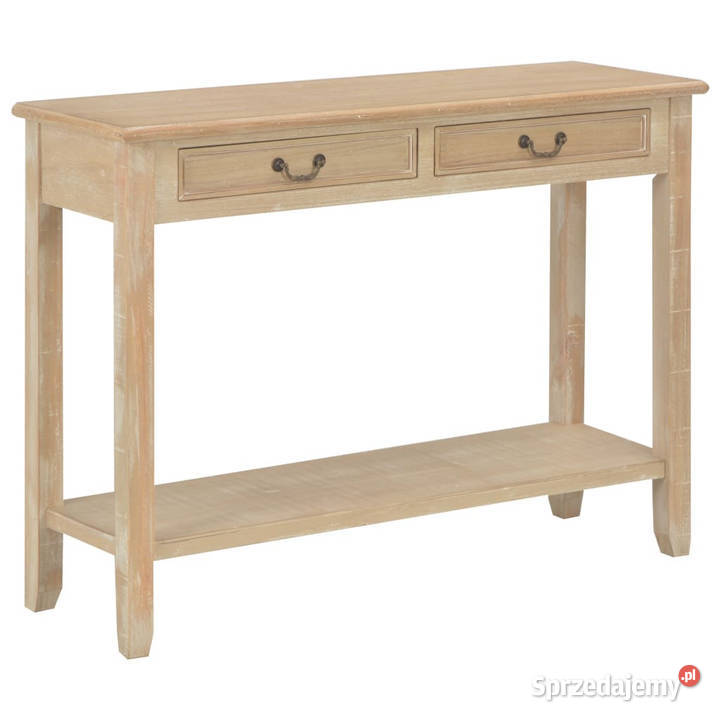 Stolik konsola 110 x 35 x 80 drewniany WM249904 Stoły Warszawa
