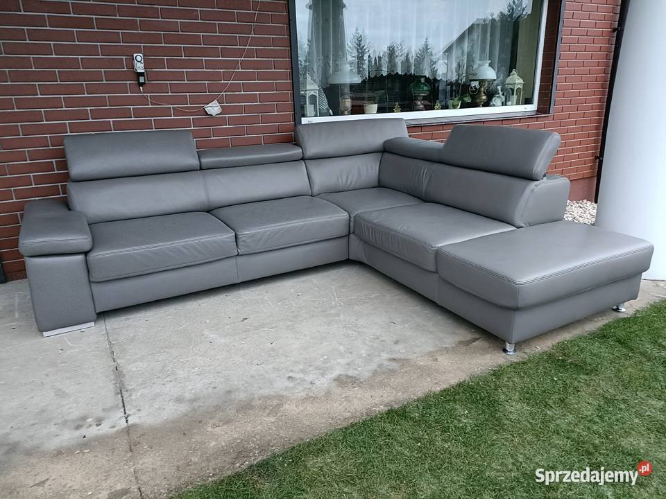 Sprzedam narożnik ze skóry Konin sprzedam