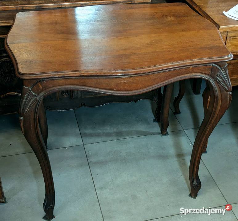 Piękny nieduży stół ludwikowski dąbsklep Dąbrowa Dąbrowa Górnicza
