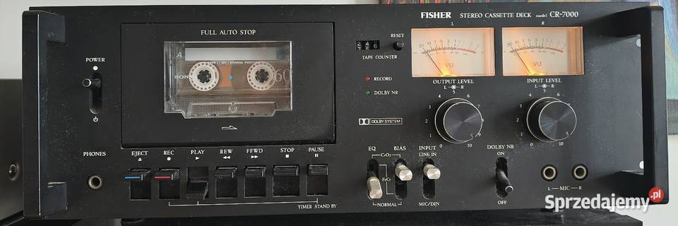 Magnetofon deck vintage Fisher CR7000 Warszawa