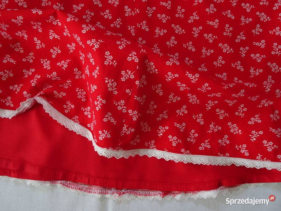 Urocza Midi Spódnica z koronką 38 40