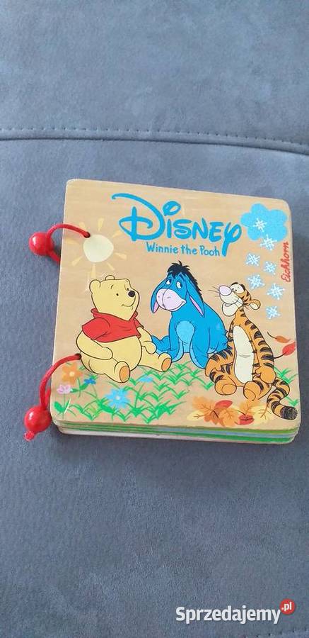 Drewniana książka Kubuś Puchatek Legionowo sprzedam