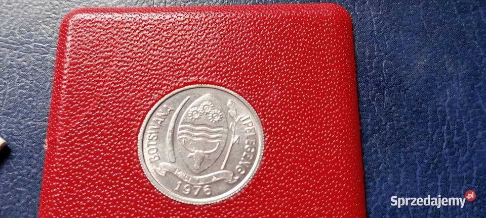 Stare monety 1 tebe 1976 Bostwana podkarpackie Lesko sprzedam