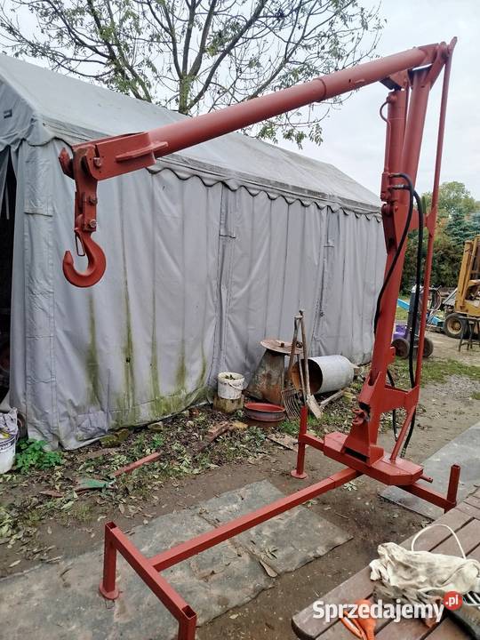 Podnośnik do big bagow żuraw podkarpackie Żurawiczki
