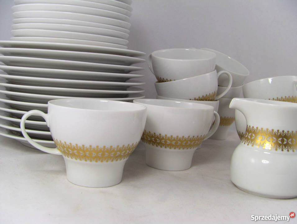 Komplet Rosenthal Niemcy lata 60 biały