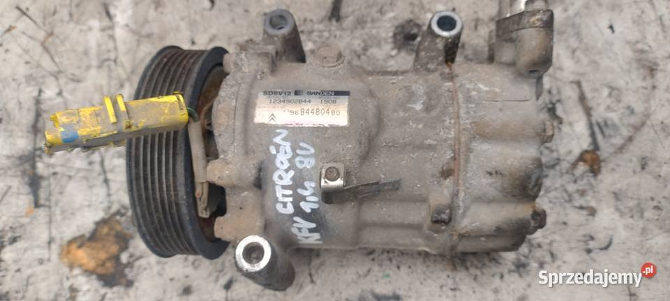 CITROEN C2 C3 PEUGEOT 206 14HDI 14 8V sprężarka