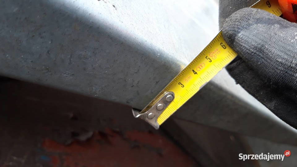 Parapet zewnętrzny z blachy ocynkowanej 200 Głuchołazy