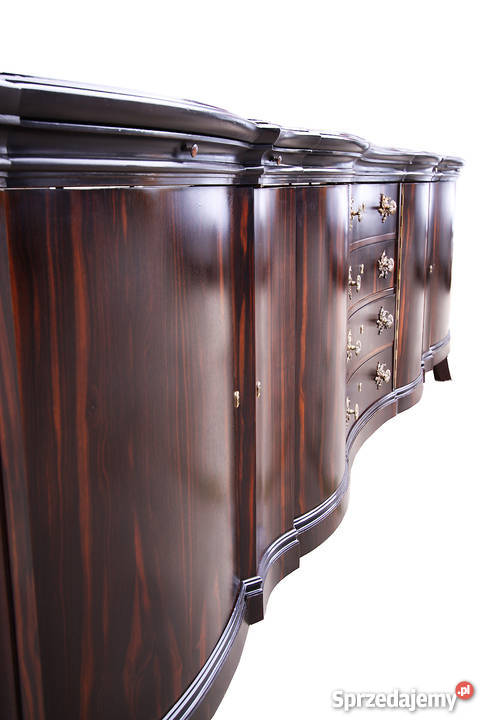 Eskluzywny bufet heban makassar ART DECO z 1930 Meble