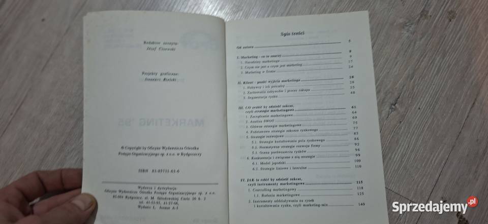 Marketing95 I wydanie Bielski niski nakład Antykwariat Łęczyca