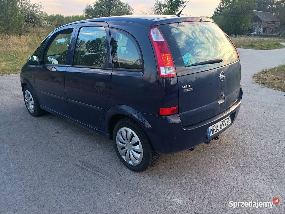Opel Meriva 16 benzyna 2004r Meriva mazowieckie Radom