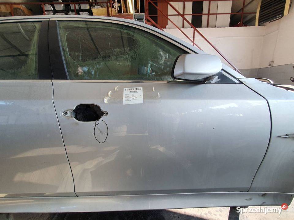 DRZWI PRAWE PRZÓD BMW E60 TITANSILBER METALLIC Lipno sprzedam