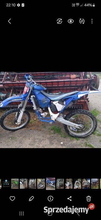 Stelaż rama pomocnicza aluminiowa yamaha yz 250 Gorlice