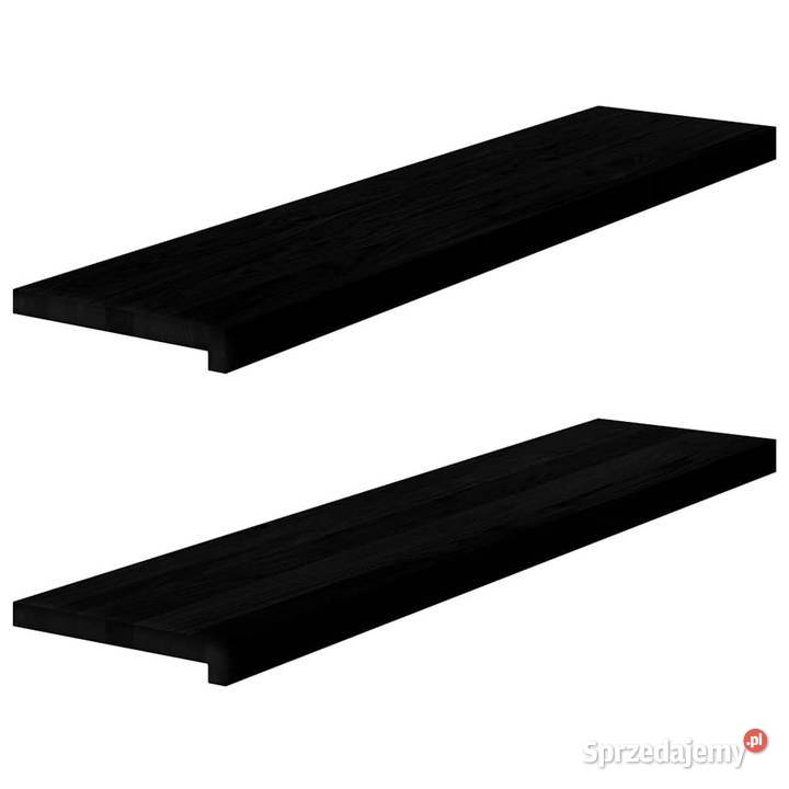 Parapety 2 ciemnobrązowy 110x25x2 lite drewno Warszawa sprzedam
