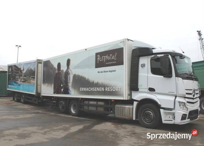 Chlodnia z przyczepa Mercedes Warszawa sprzedam