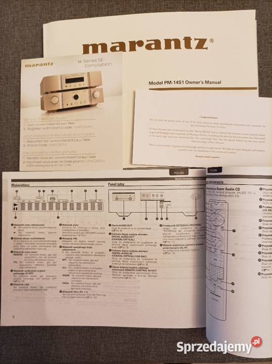 Marantz PM 14S1 Marantz SA 14S1 Specjal Edition sprzedam