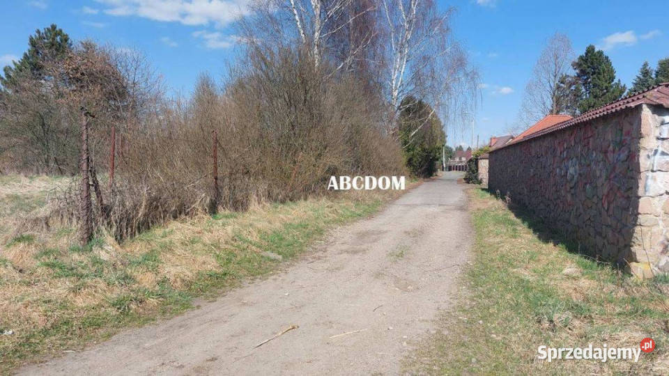 Cholerzyn działka budowlana 8 arów Sprzedaż