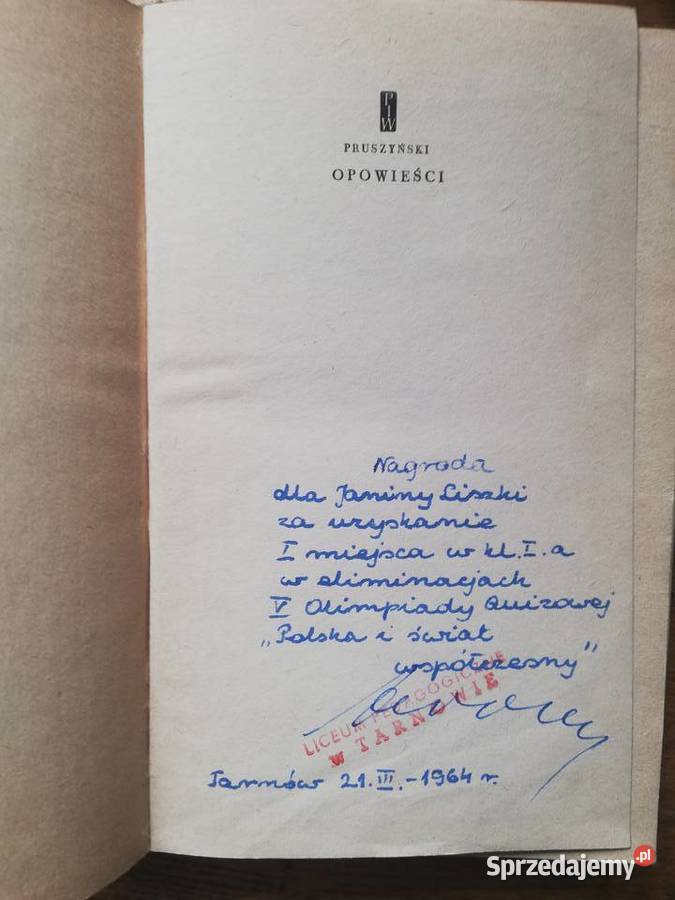 Opowieści Ksawery Pruszyński małopolskie Kraków