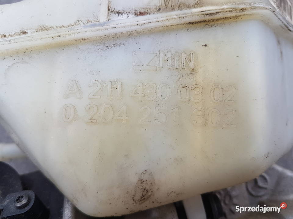 MERCEDES W211 SERWO HAMULCOWE POMPA CZUJNIK